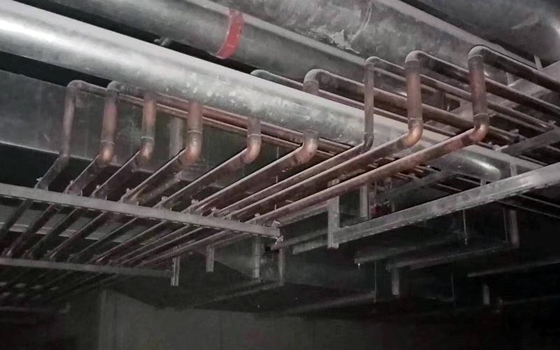 医用气体工程紫铜管的施工安装连接方式